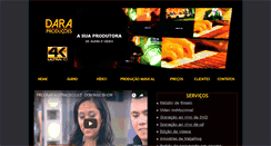 Desktop Screenshot of amorimproducoes.com.br